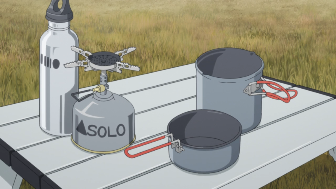 アニメ ゆるキャンに出てくるキャンプ道具 リン装備編 1 2話まで ガソリンの無駄遣い
